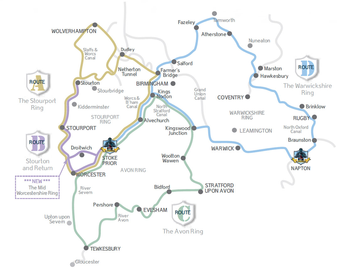 Stoke Prior Base Map - Black Prince Holidays