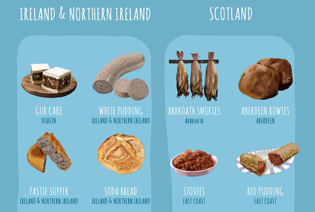 A Food Tour of UK and Ireland