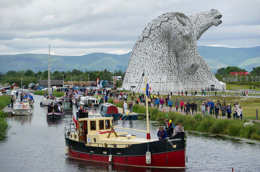 Black Prince Holidays - Opening of the Kelpies