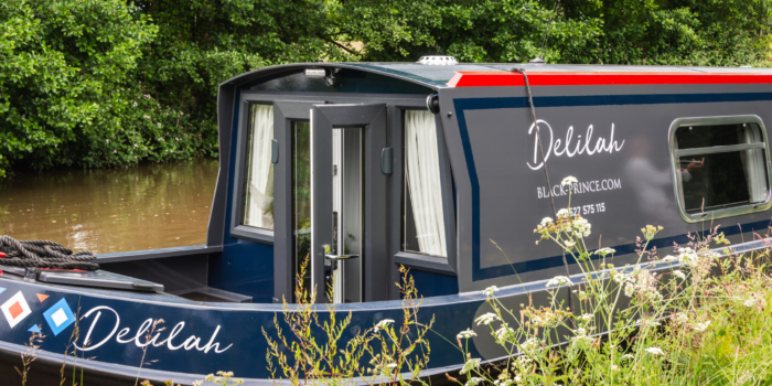 Signature Black Prince narrowboat